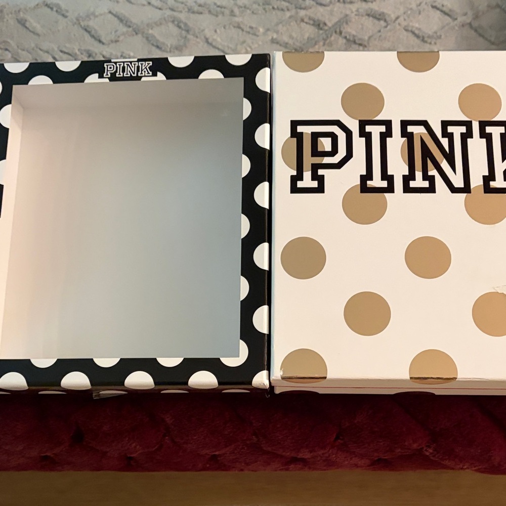 Pink Victoria’s Secret 2 Empty Boxes